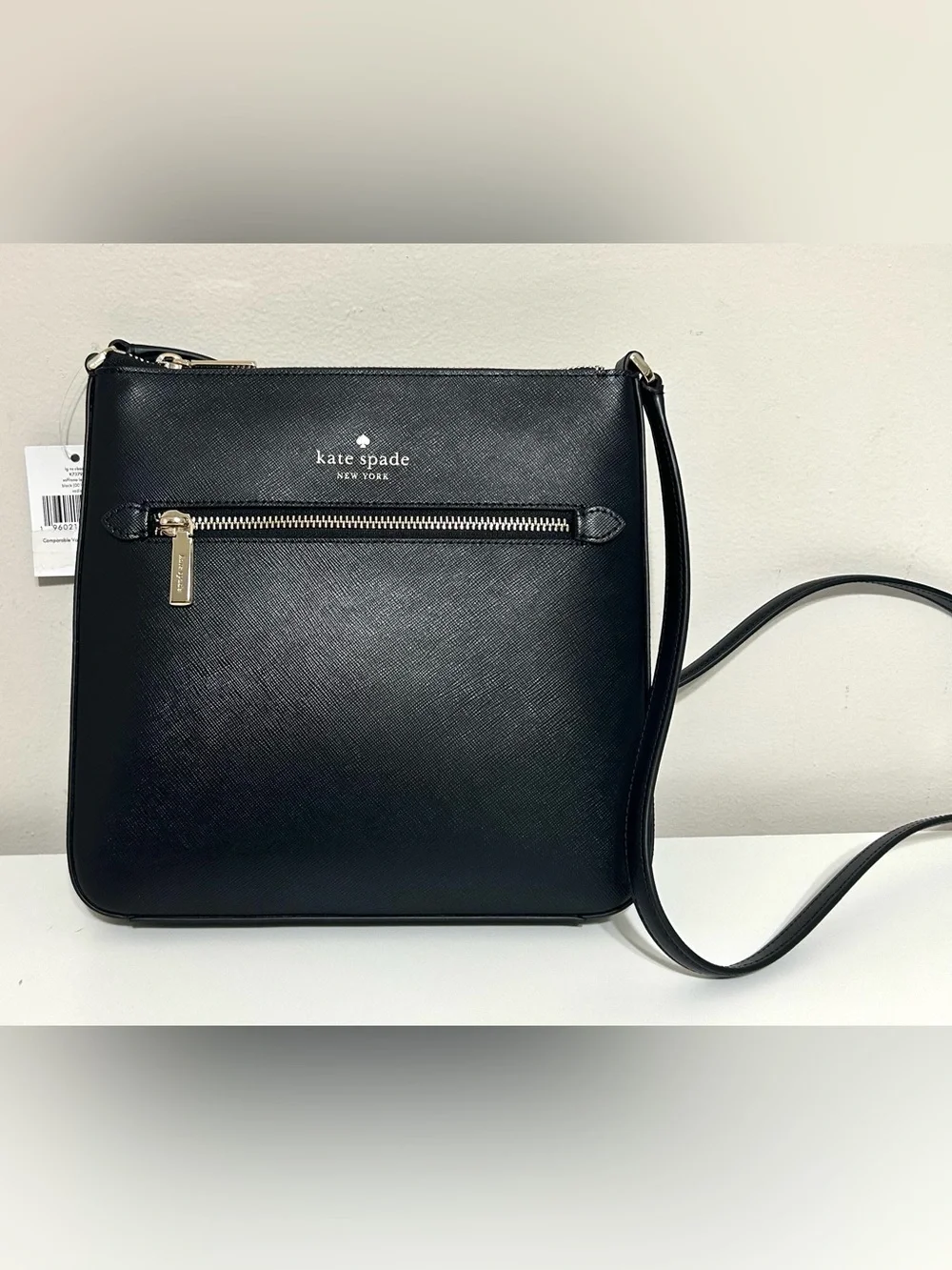 NWT Women’s Kate Spade Sadie Large Black Saffiano Leather Crossbody